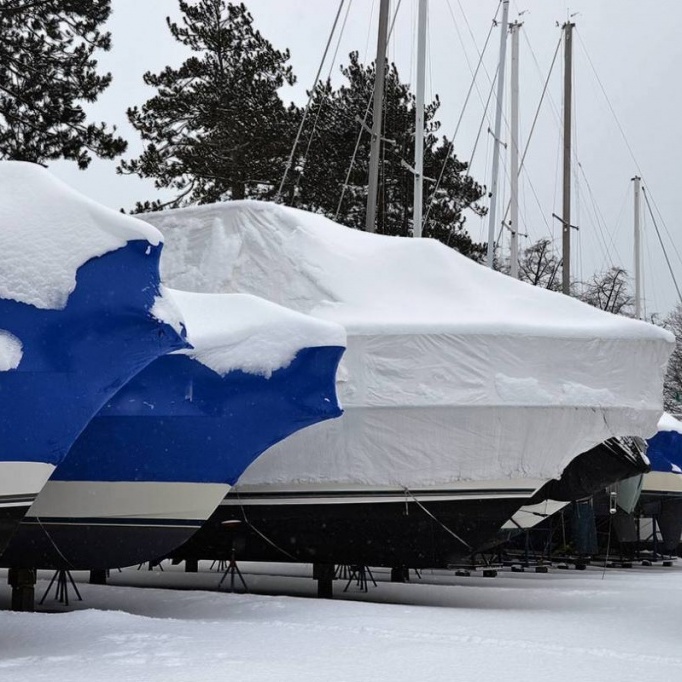 Консервация яхты и катера для зимнего хранения